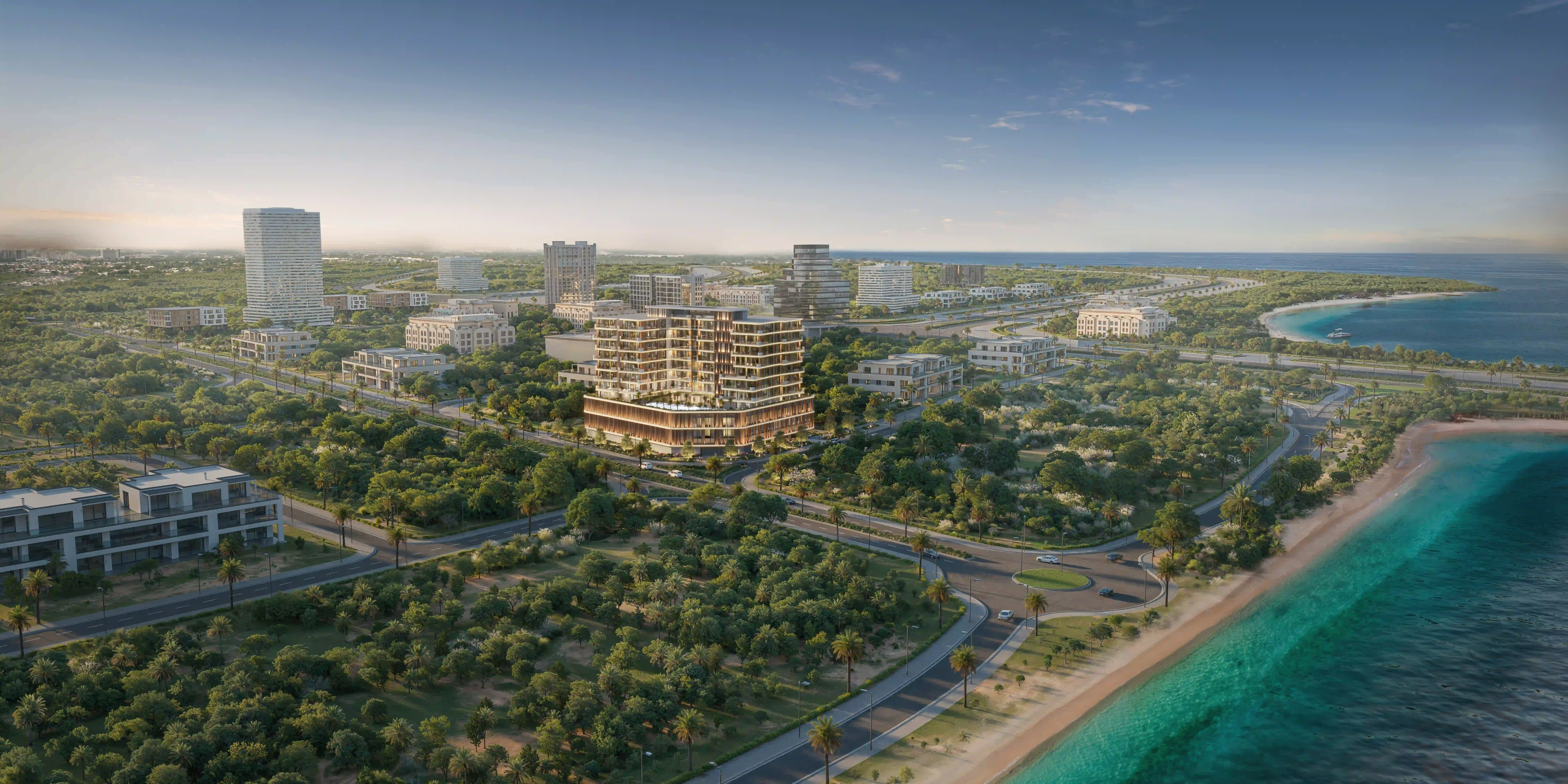 LuzOra Beachfront Exterior Visualization — image 1
